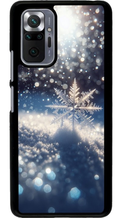 Xiaomi Redmi Note 10 Pro Case Hülle - Schneeflocke Solar Glanz