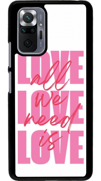 Xiaomi Redmi Note 10 Pro Case Hülle - Saint Valentines Day 26 Love all we need is