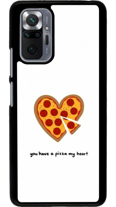Xiaomi Redmi Note 10 Pro Case Hülle - Saint Valentines Day 26 You have my pizza heart