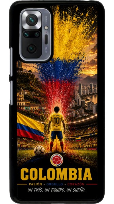 Coque Xiaomi Redmi Note 10 Pro - Football Colombie splash 2026