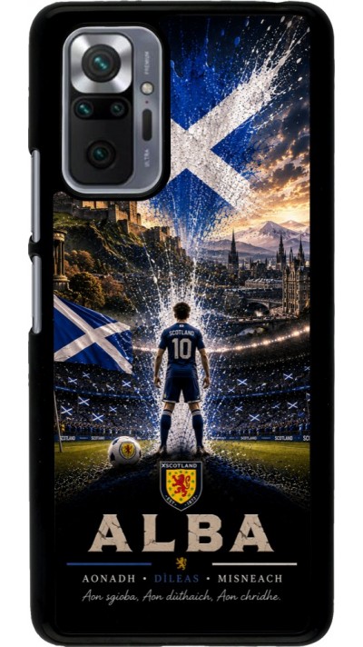 Coque Xiaomi Redmi Note 10 Pro - Football Écosse splash 2026