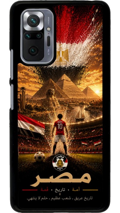 Coque Xiaomi Redmi Note 10 Pro - Football Égypte splash 2026