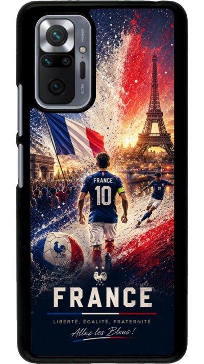 Coque Xiaomi Redmi Note 10 Pro - Football France splash 2026