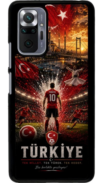 Coque Xiaomi Redmi Note 10 Pro - Football Turquie splash 2026