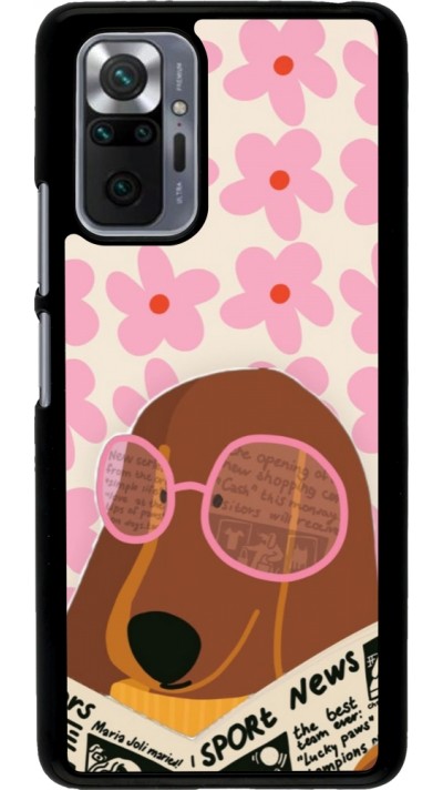 Xiaomi Redmi Note 10 Pro Case Hülle - Dog with newspaper Spring 2026