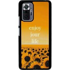 Xiaomi Redmi Note 10 Pro Case Hülle - Summer 2025 Enjoy your life