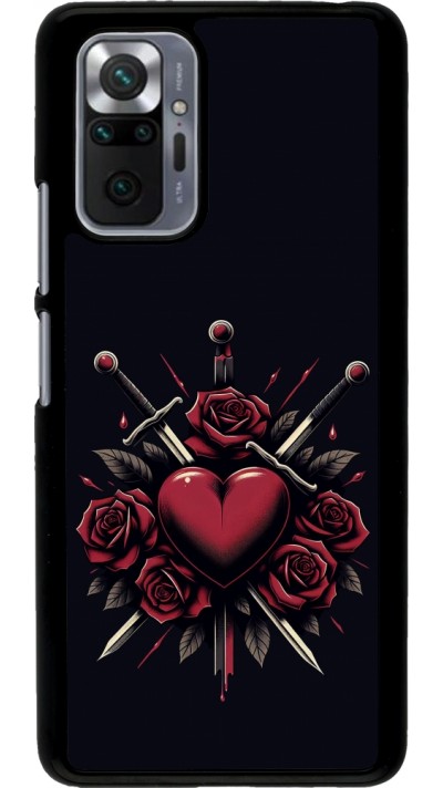 Xiaomi Redmi Note 10 Pro Case Hülle - Valentine 2024 gothic love