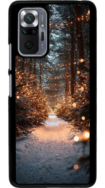 Coque Xiaomi Redmi Note 10 Pro - Winter 25 Winter snowy road