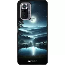 Coque Xiaomi Redmi Note 10 Pro Max - Silicone rigide noir Night Sky View