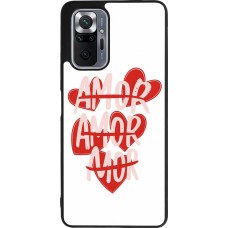 Xiaomi Redmi Note 10 Pro Max Case Hülle - Silikon schwarz Saint Valentines Day 26 Amor