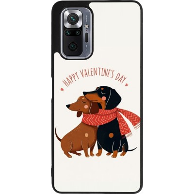 Xiaomi Redmi Note 10 Pro Max Case Hülle - Silikon schwarz Saint Valentines Day 26 Happy Valentine