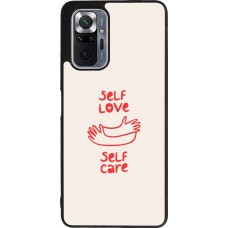 Xiaomi Redmi Note 10 Pro Max Case Hülle - Silikon schwarz Saint Valentines Day 26 Self love self care