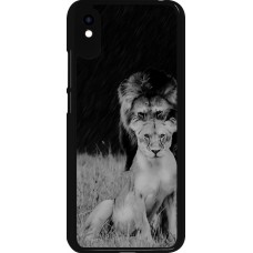 Xiaomi Redmi 9A Case Hülle - Angry lions