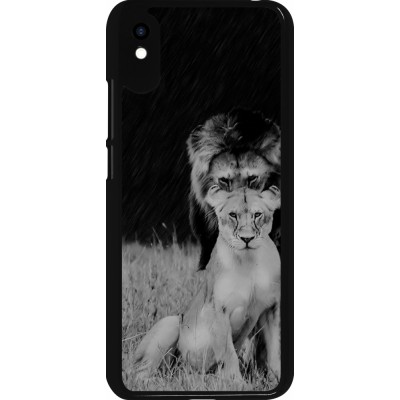 Xiaomi Redmi 9A Case Hülle - Angry lions
