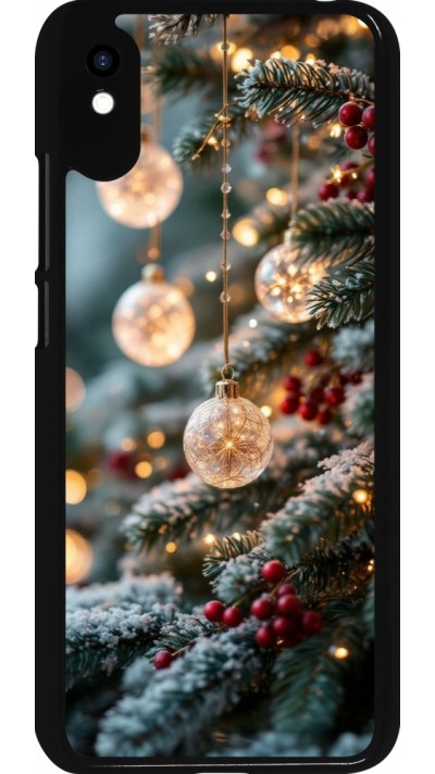 Xiaomi Redmi 9A Case Hülle - Christmas 25 Xmas Decorated Tree