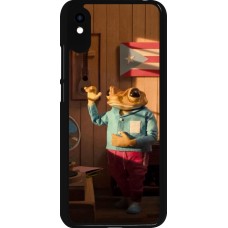 Xiaomi Redmi 9A Case Hülle - Dancing frog DTMF
