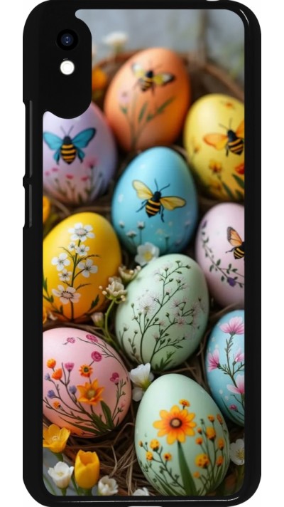 Xiaomi Redmi 9A Case Hülle - Easter 2026 Eggs with bees