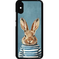 Xiaomi Redmi 9A Case Hülle - Easter 2026 Rabbit navy
