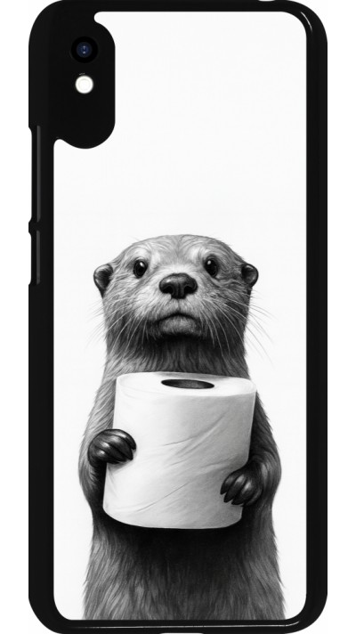 Xiaomi Redmi 9A Case Hülle - Otter Toilettenpapier