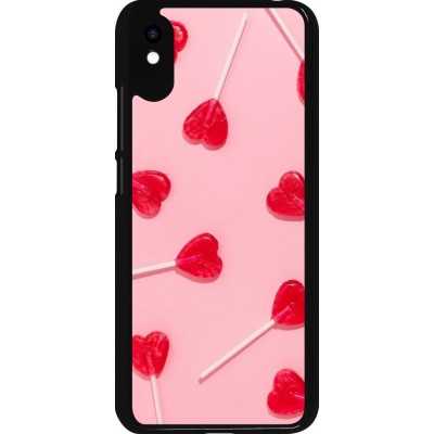 Xiaomi Redmi 9A Case Hülle - Saint Valentines Day 26 Lollipop