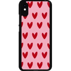 Xiaomi Redmi 9A Case Hülle - Saint Valentines Day 26 Pattern heart