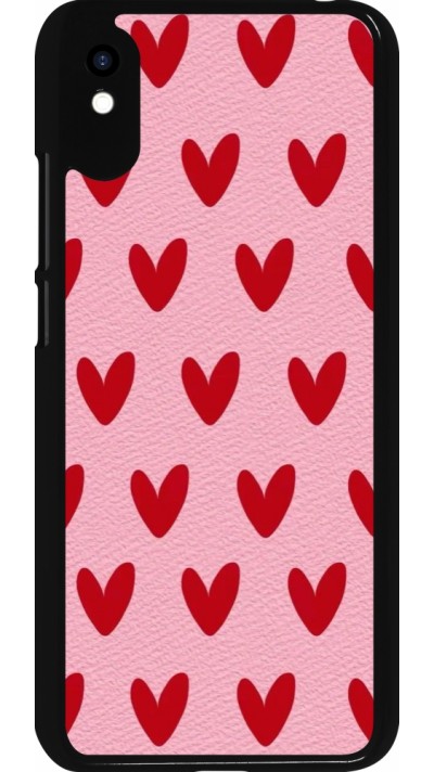 Xiaomi Redmi 9A Case Hülle - Saint Valentines Day 26 Pattern heart