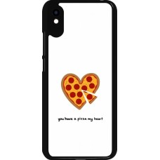 Xiaomi Redmi 9A Case Hülle - Saint Valentines Day 26 You have my pizza heart