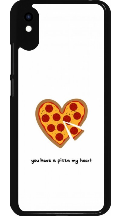 Xiaomi Redmi 9A Case Hülle - Saint Valentines Day 26 You have my pizza heart