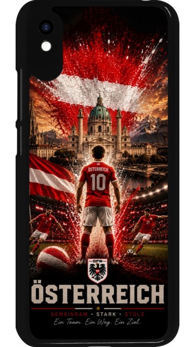 Xiaomi Redmi 9A Case Hülle - Fussball Österreich splash 2026