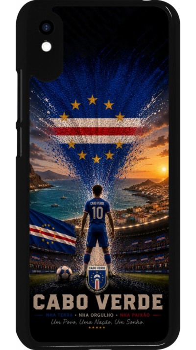 Xiaomi Redmi 9A Case Hülle - Fussball Kap Verde splash 2026