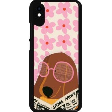Xiaomi Redmi 9A Case Hülle - Dog with newspaper Spring 2026