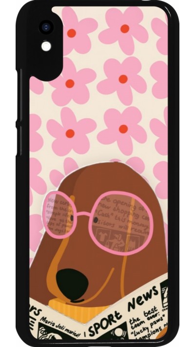 Xiaomi Redmi 9A Case Hülle - Dog with newspaper 2026
