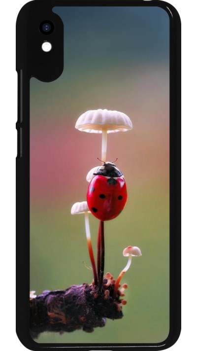 Xiaomi Redmi 9A Case Hülle - Ladybird on a mushroom 2026
