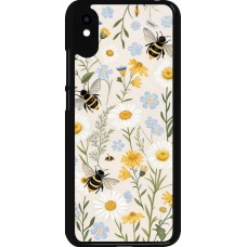 Xiaomi Redmi 9A Case Hülle - Pattern bees Spring 2026