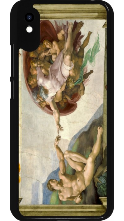 Xiaomi Redmi 9A Case Hülle - Kunstbild - Die Erschaffung Adams - Michelangelo