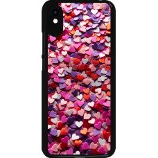 Xiaomi Redmi 9A Case Hülle - Valentin 2025 Konfetti
