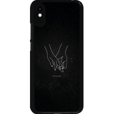Xiaomi Redmi 9A Case Hülle - Valentine 2023 hands forever