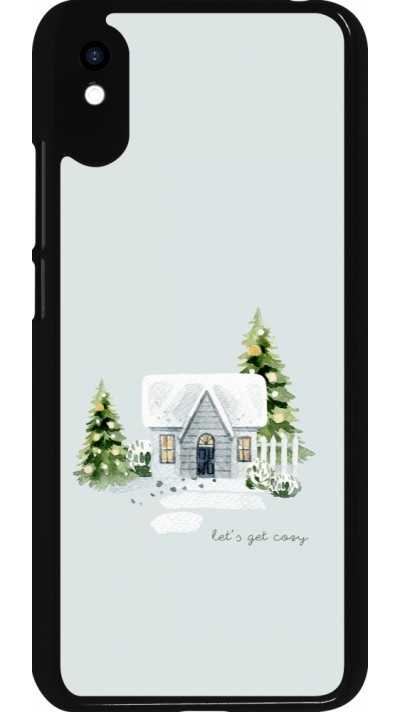 Xiaomi Redmi 9A Case Hülle - Winter 25 Cosy House