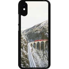 Xiaomi Redmi 9A Case Hülle - Winter 25 Winter polar express