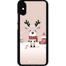 Xiaomi Redmi 9A Case Hülle - Weihnachten 2023 Choupinette Rentier