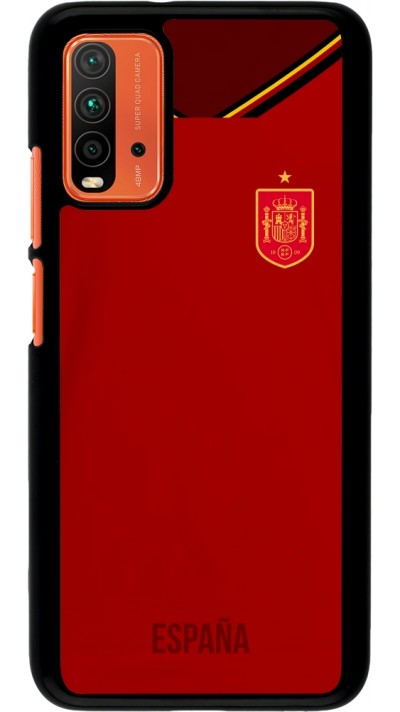 Xiaomi Redmi 9T Case Hülle - Spanien 2022 personalisierbares Fußballtrikot