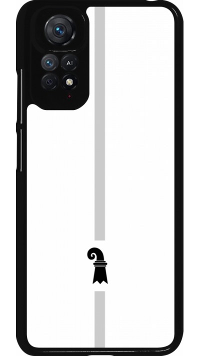 Xiaomi Redmi Note 11 / 11S Case Hülle - Kanton BS weiss