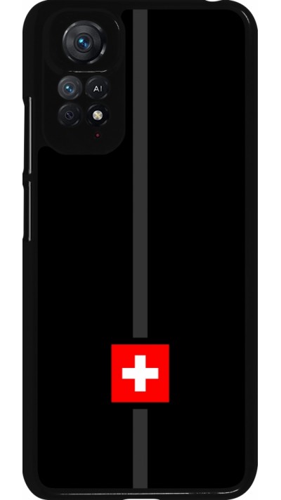 Xiaomi Redmi Note 11 / 11S Case Hülle - Kanton CH schwarz