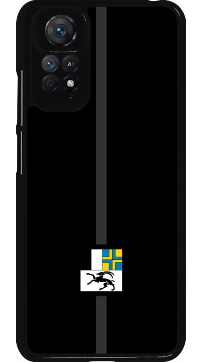 Xiaomi Redmi Note 11 / 11S Case Hülle - Kanton GR schwarz
