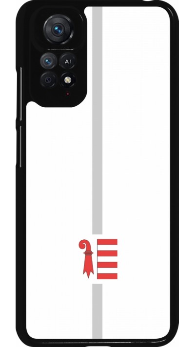 Xiaomi Redmi Note 11 / 11S Case Hülle - Kanton JU weiss