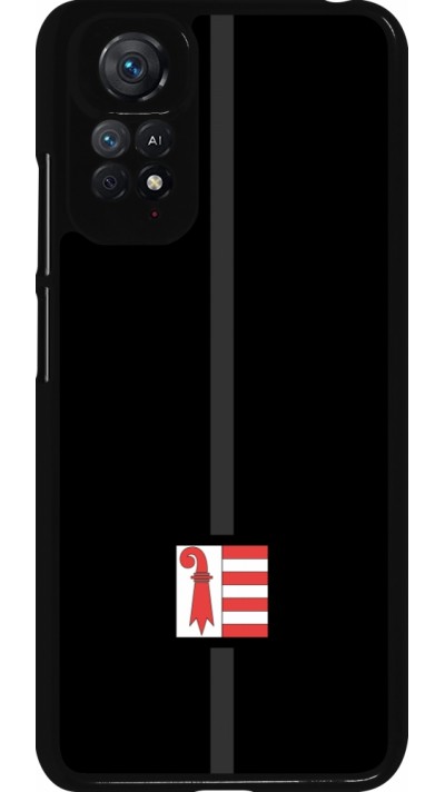 Xiaomi Redmi Note 11 / 11S Case Hülle - Kanton JU schwarz