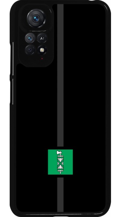 Xiaomi Redmi Note 11 / 11S Case Hülle - Kanton SG schwarz