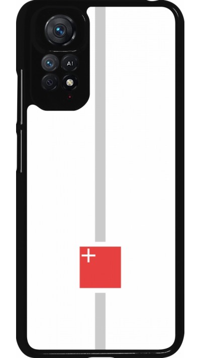Xiaomi Redmi Note 11 / 11S Case Hülle - Kanton SZ weiss