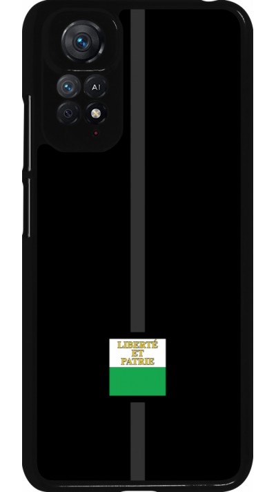 Xiaomi Redmi Note 11 / 11S Case Hülle - Kanton VD schwarz