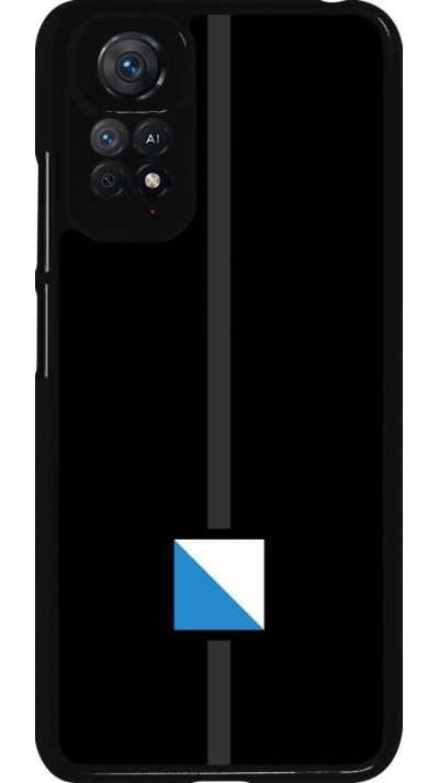 Xiaomi Redmi Note 11 / 11S Case Hülle - Kanton ZH schwarz